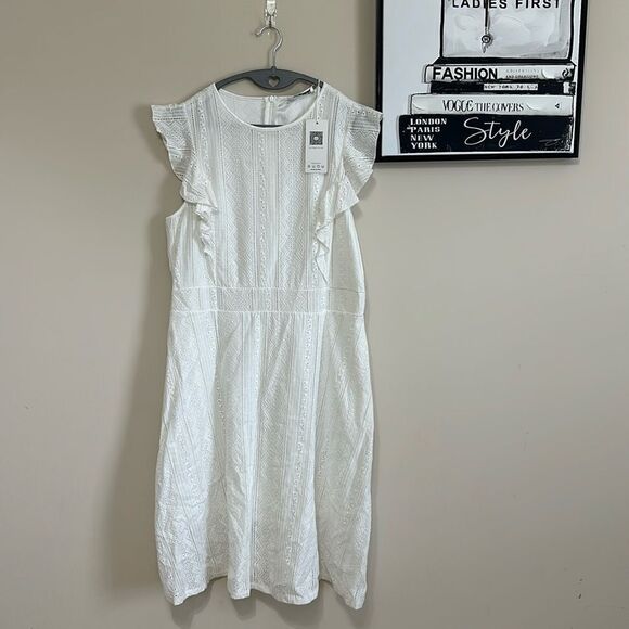 NWT Ecowish Eyelet Dress size XL - Picture 1 of 7